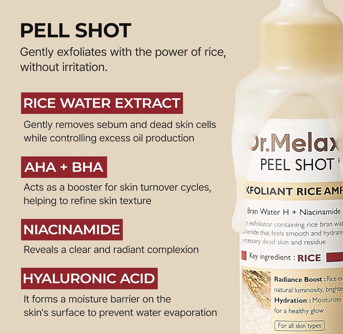 White Rice Peeling Ampoule